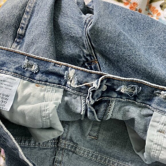 Vintage Rustler Jeans 32x30 Straight Leg Dad Jeans - Picture 5 of 11